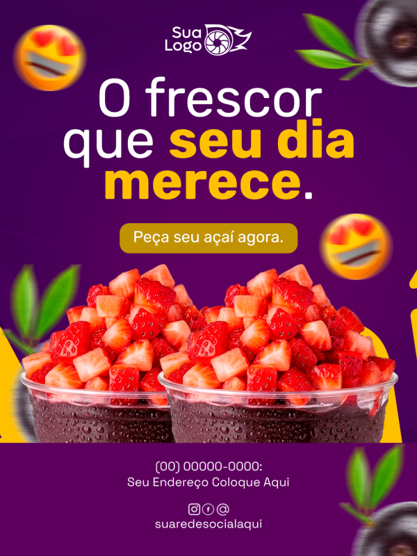Arte 8 da coleção Coleção de Artes para Açaí