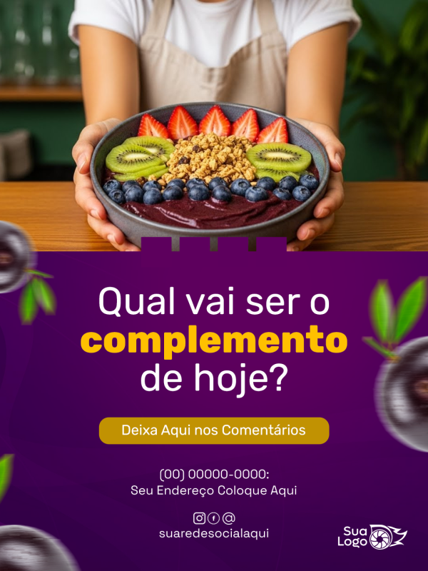 Arte 5 da coleção Coleção de Artes para Açaí