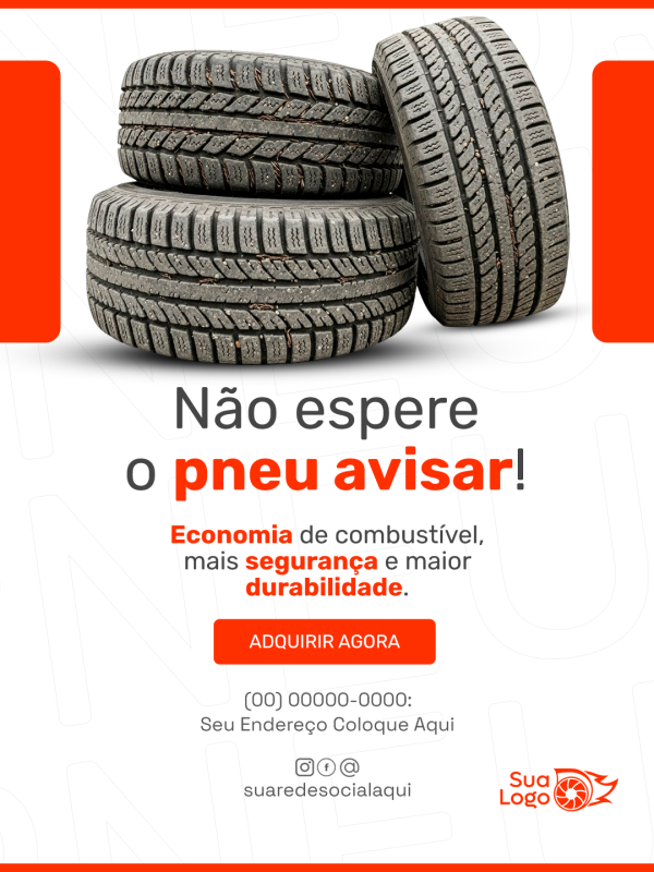 Arte 19 da coleção Coleção de Artes para Loja de Pneus