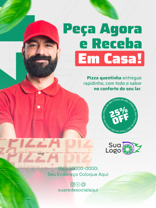 Prévia da coleção Coleção de Artes para Pizzaria