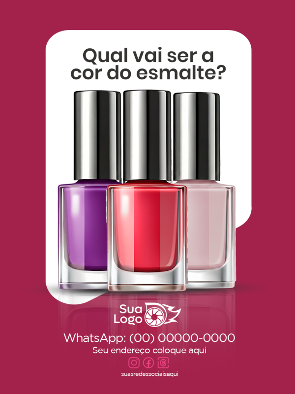 Prévia da coleção Coleção manicure