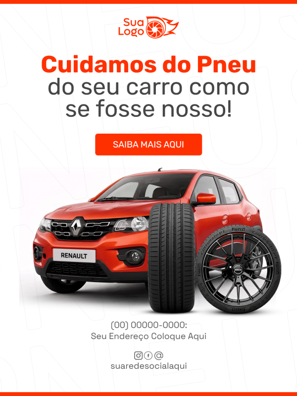 Arte 20 da coleção Coleção de Artes para Loja de Pneus