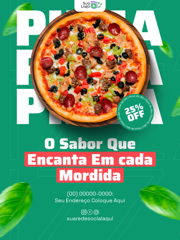 Arte 9 da coleção Coleção de Artes para Pizzaria