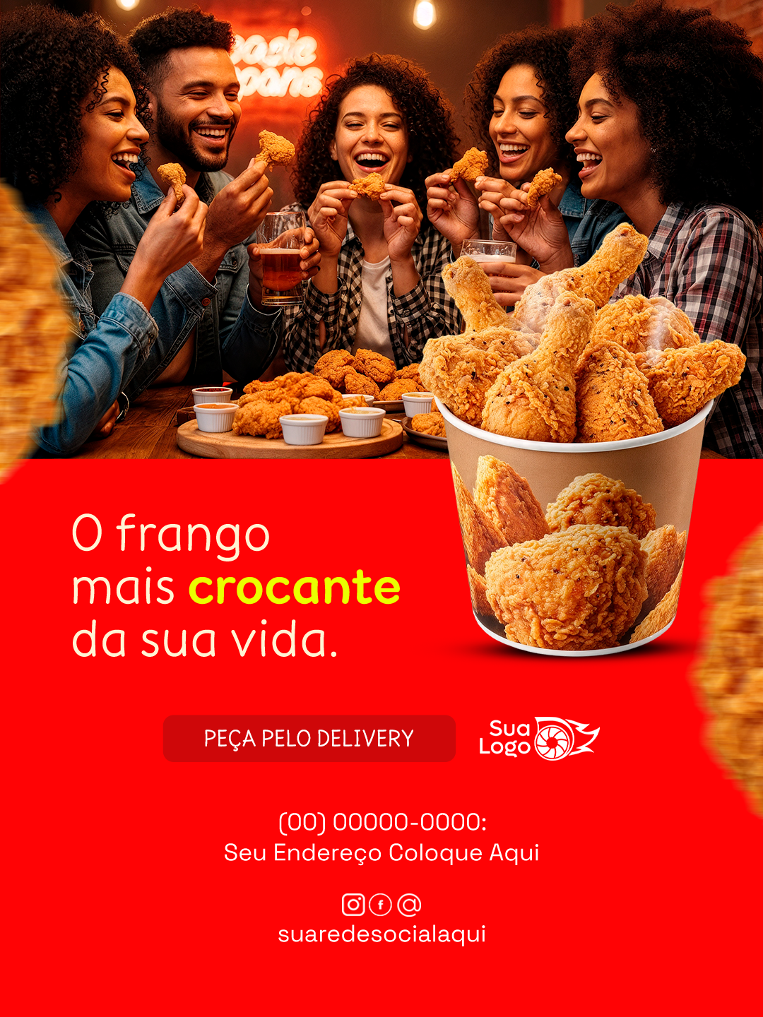 Prévia da coleção Coleção de Artes para Loja de Frango Frito