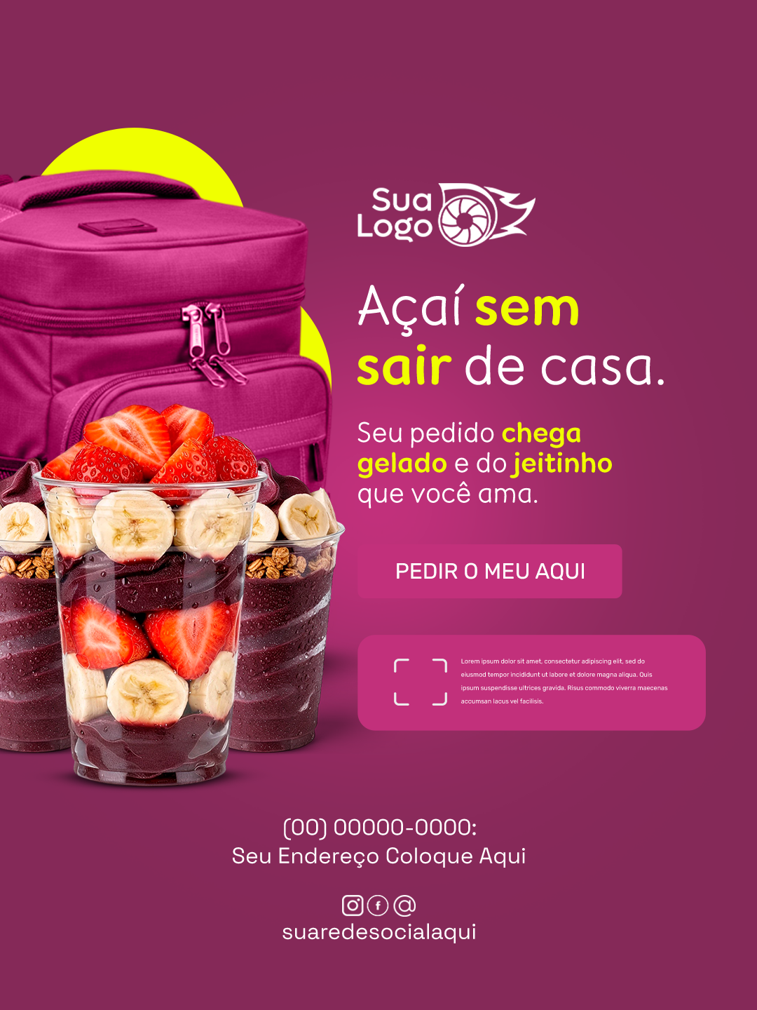 Arte 6 da coleção Coleção de Artes para Açaíteria