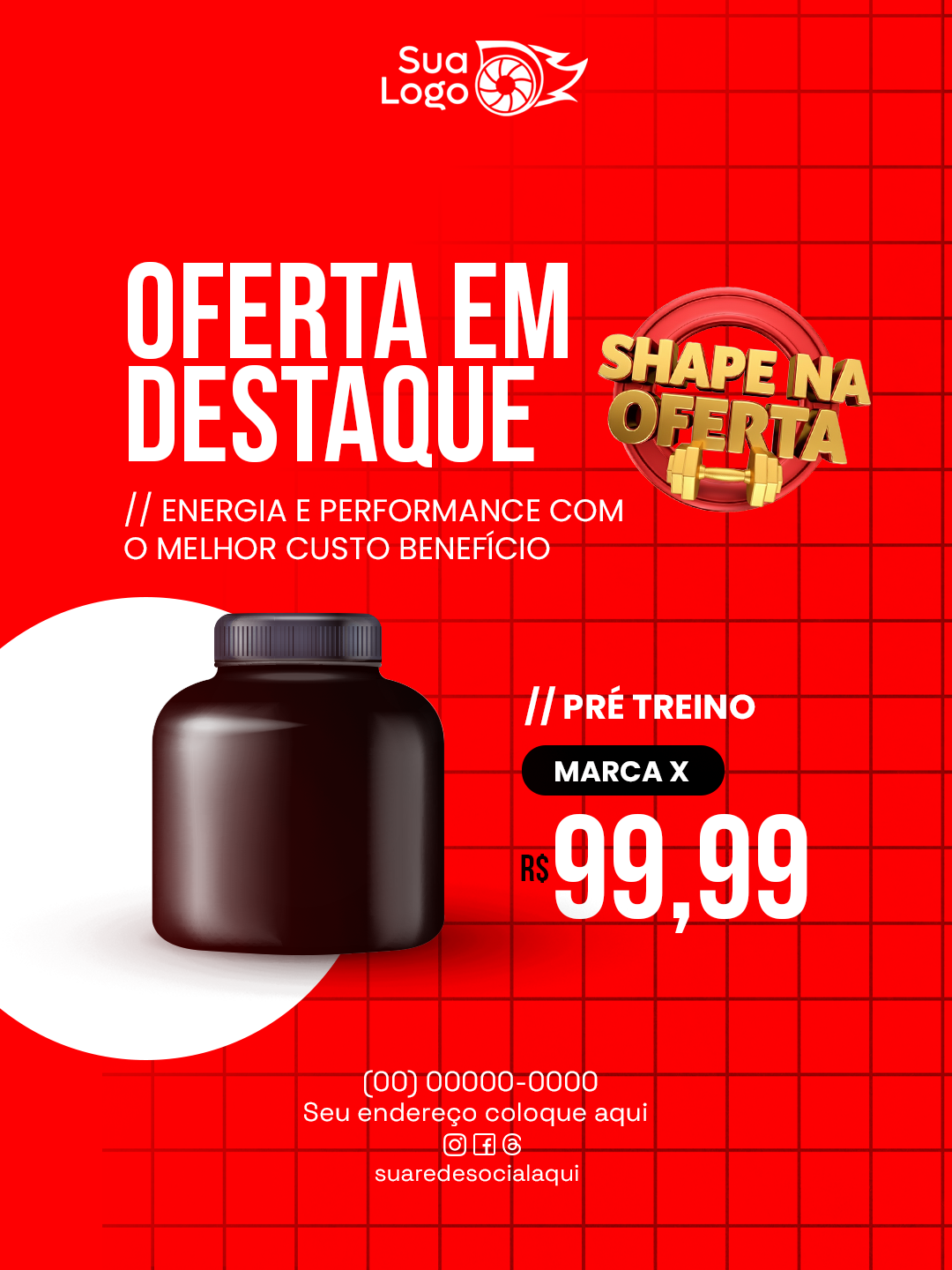 Prévia da coleção Coleção para Lojas de Suplementos