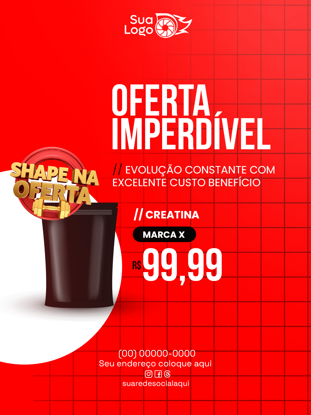 Prévia da coleção Coleção para Lojas de Suplementos