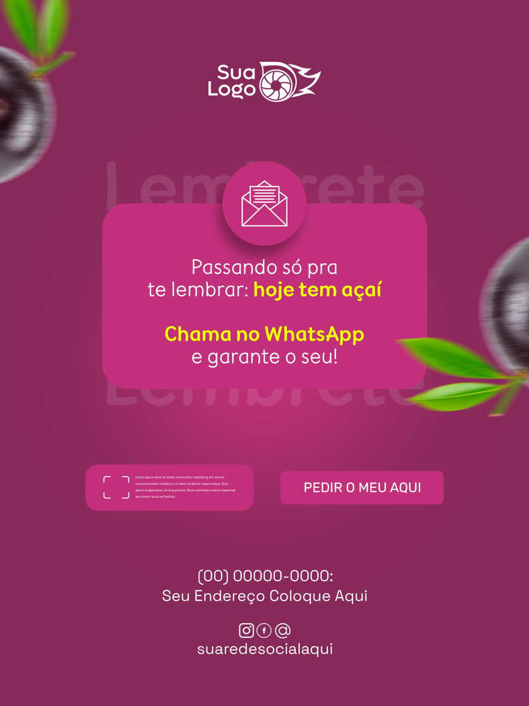 Arte 5 da coleção Coleção de Artes para Açaíteria