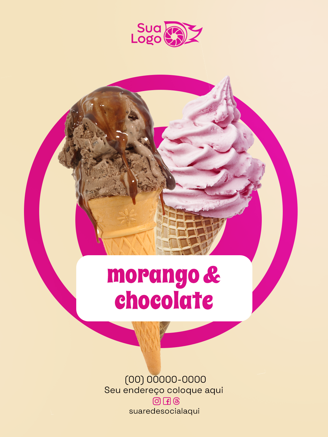 Prévia da coleção Coleção para Sorveteria