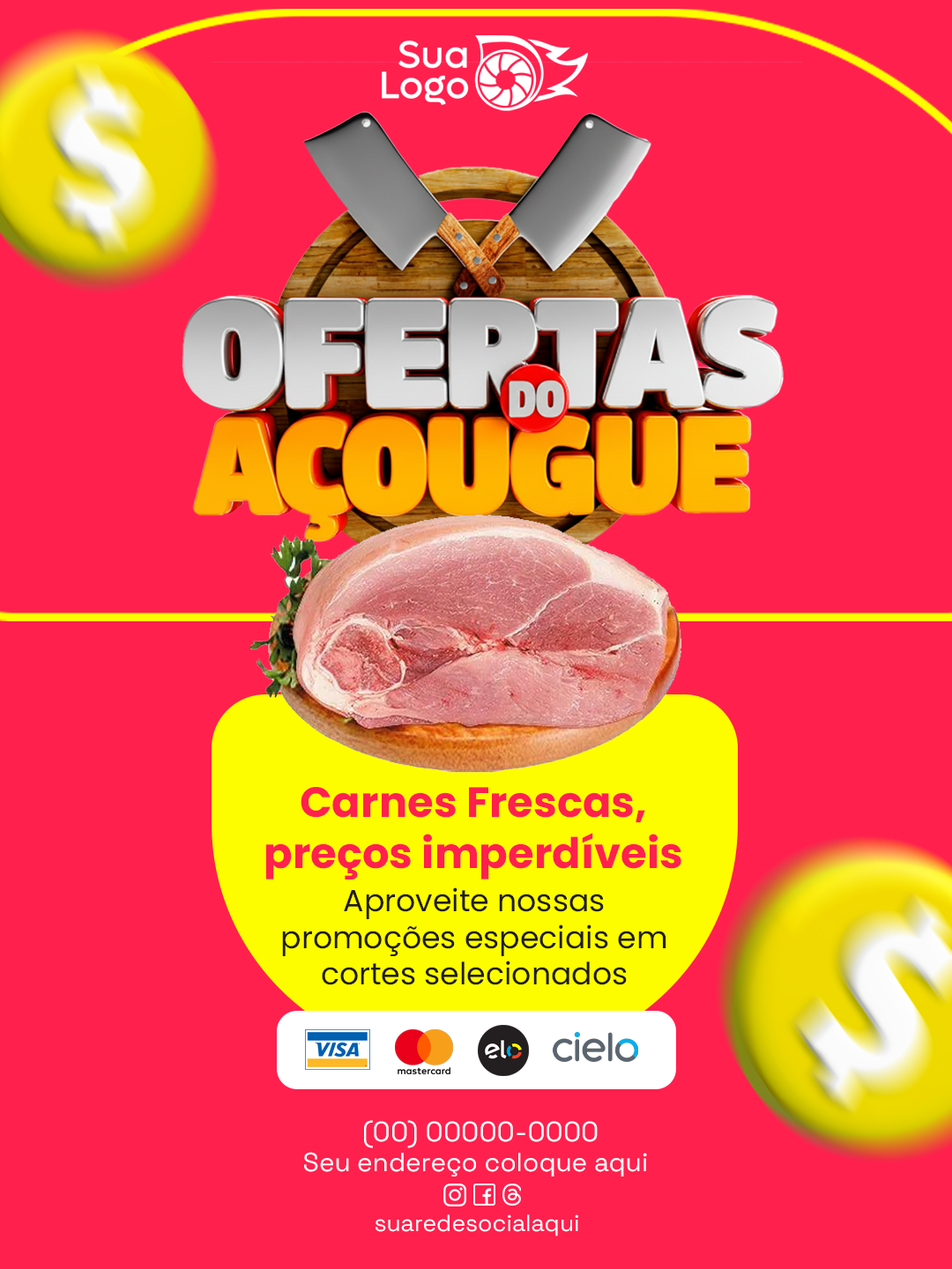 Arte 10 da coleção Coleção para Atacado e Varejo Açougue