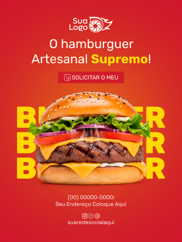 Arte 10 da coleção Coleção de Artes para Hamburgueria