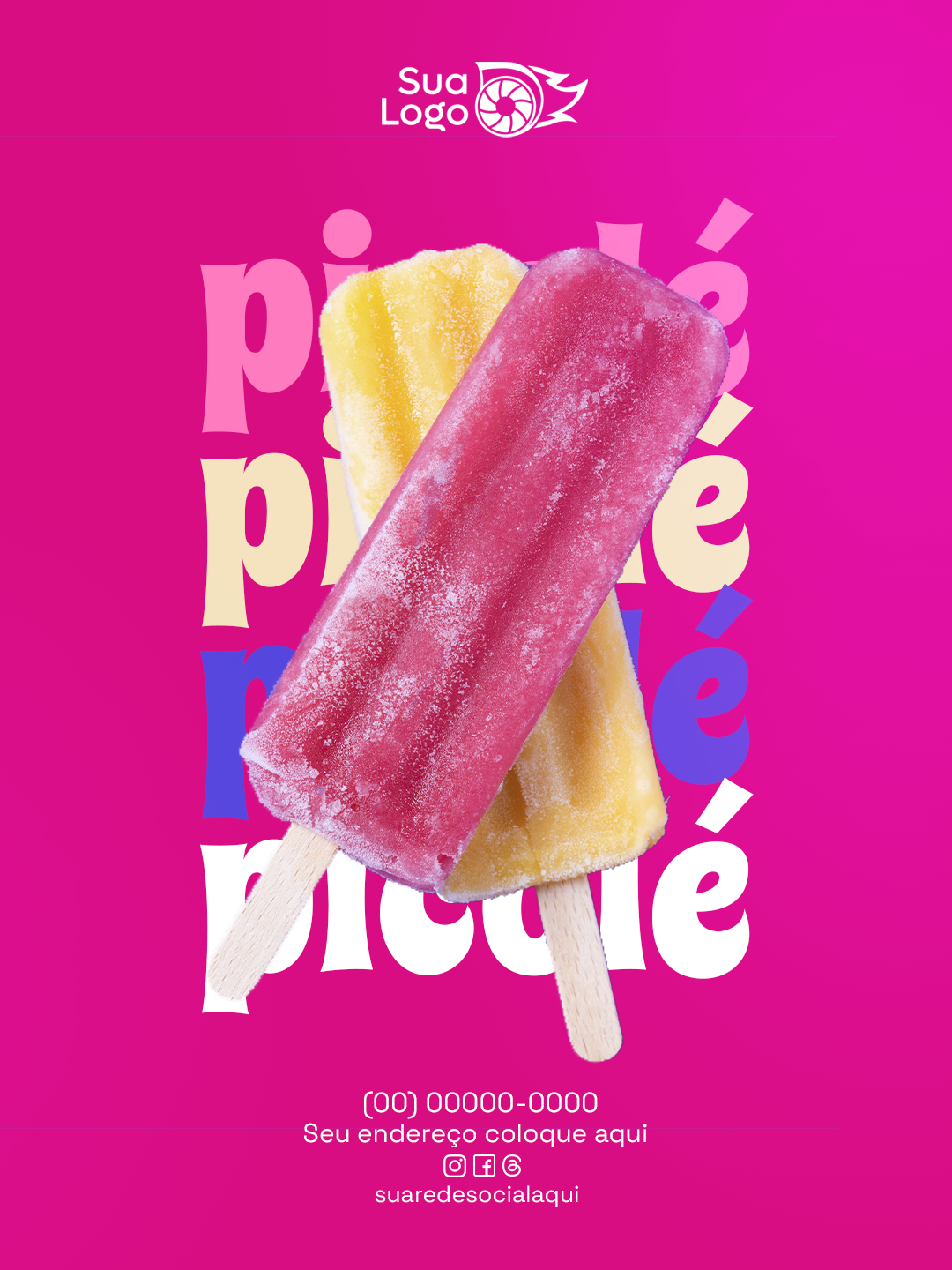 Prévia da coleção Coleção para Sorveteria