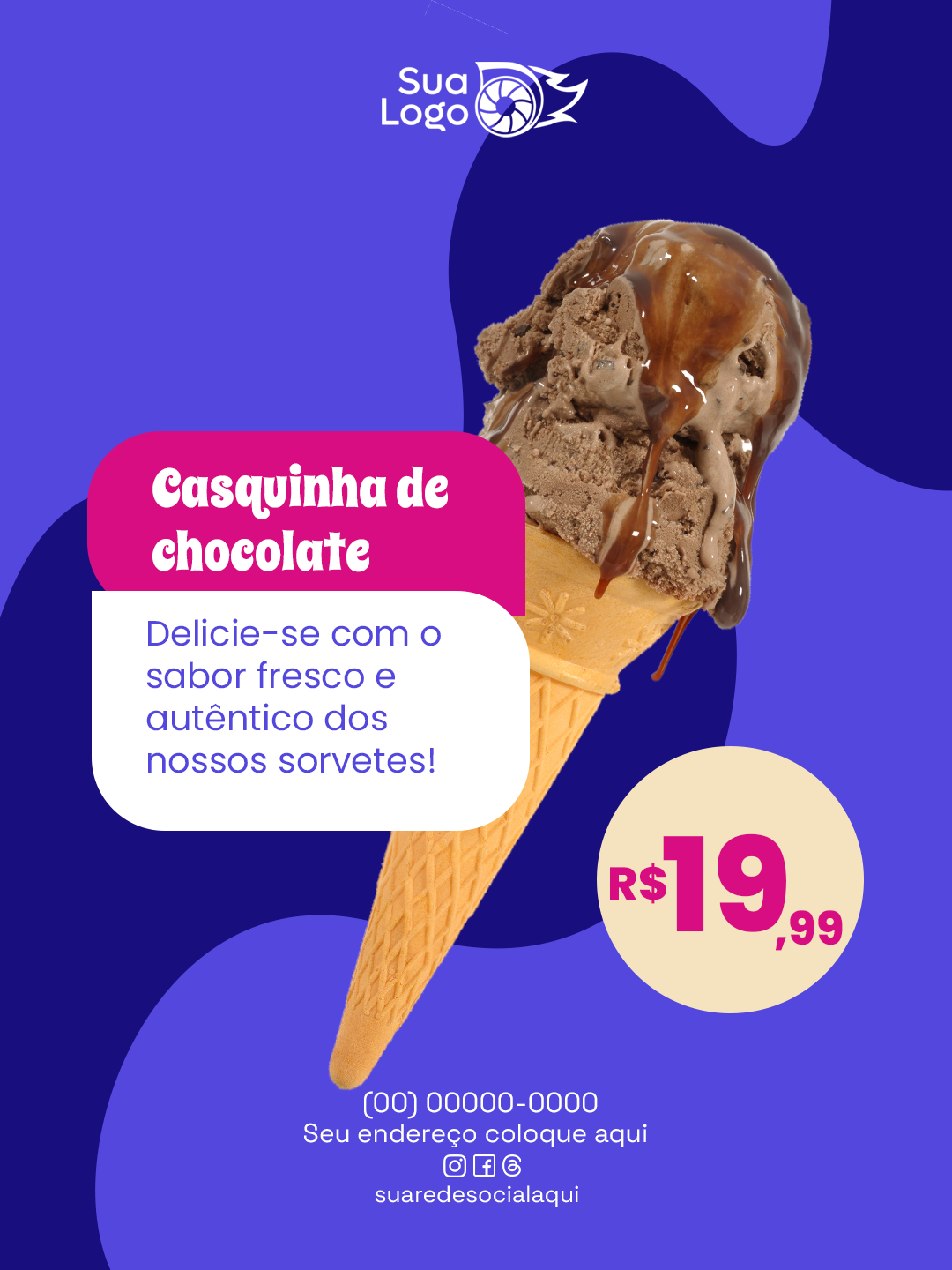 Prévia da coleção Coleção para Sorveteria