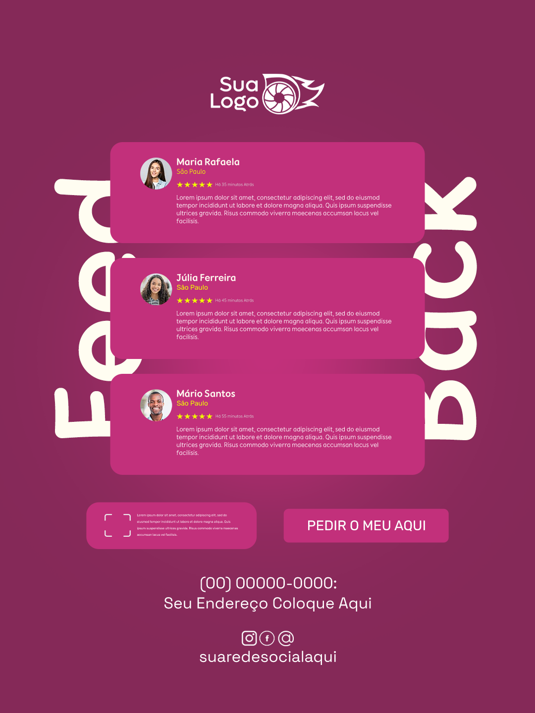 Prévia da coleção Coleção de Artes para Açaíteria