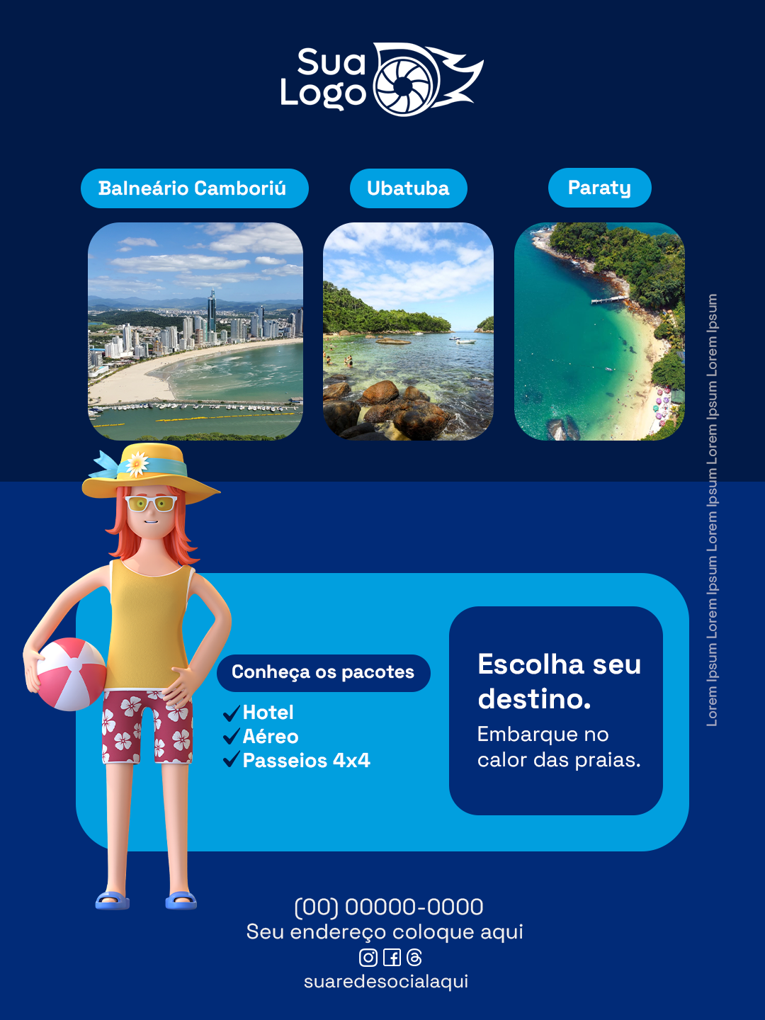 Arte 8 da coleção Coleção para Agência de Viagens