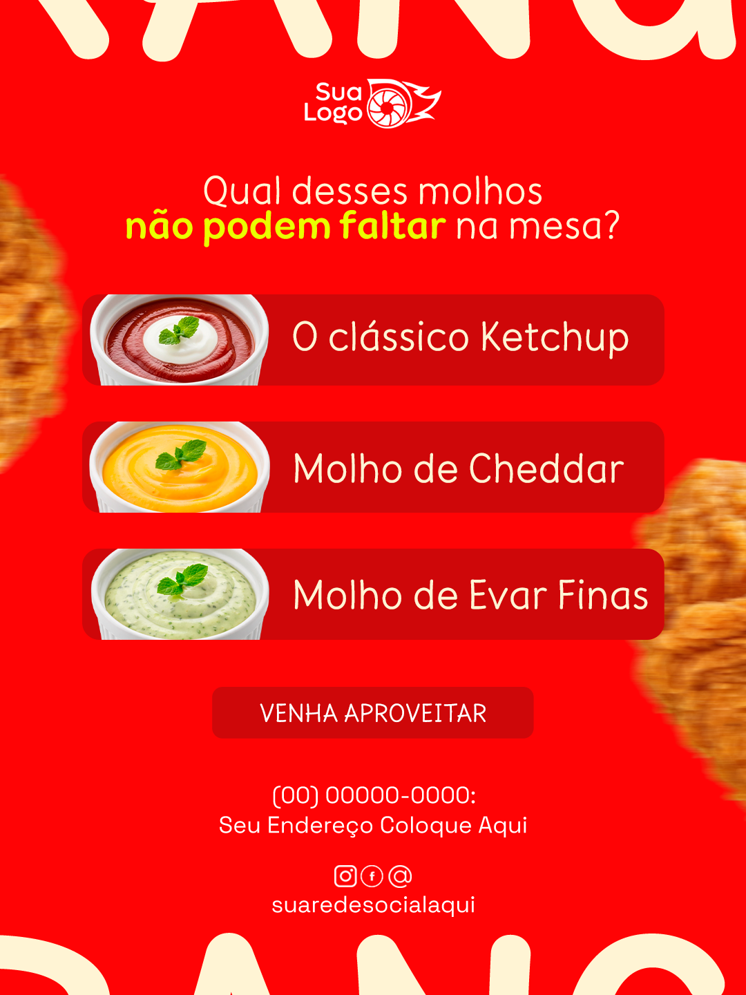 Arte 6 da coleção Coleção de Artes para Loja de Frango Frito