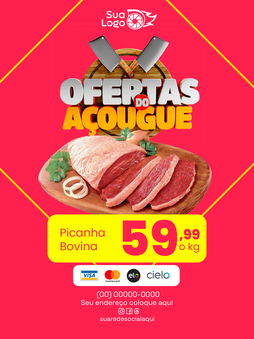 Arte 6 da coleção Coleção para Atacado e Varejo Açougue