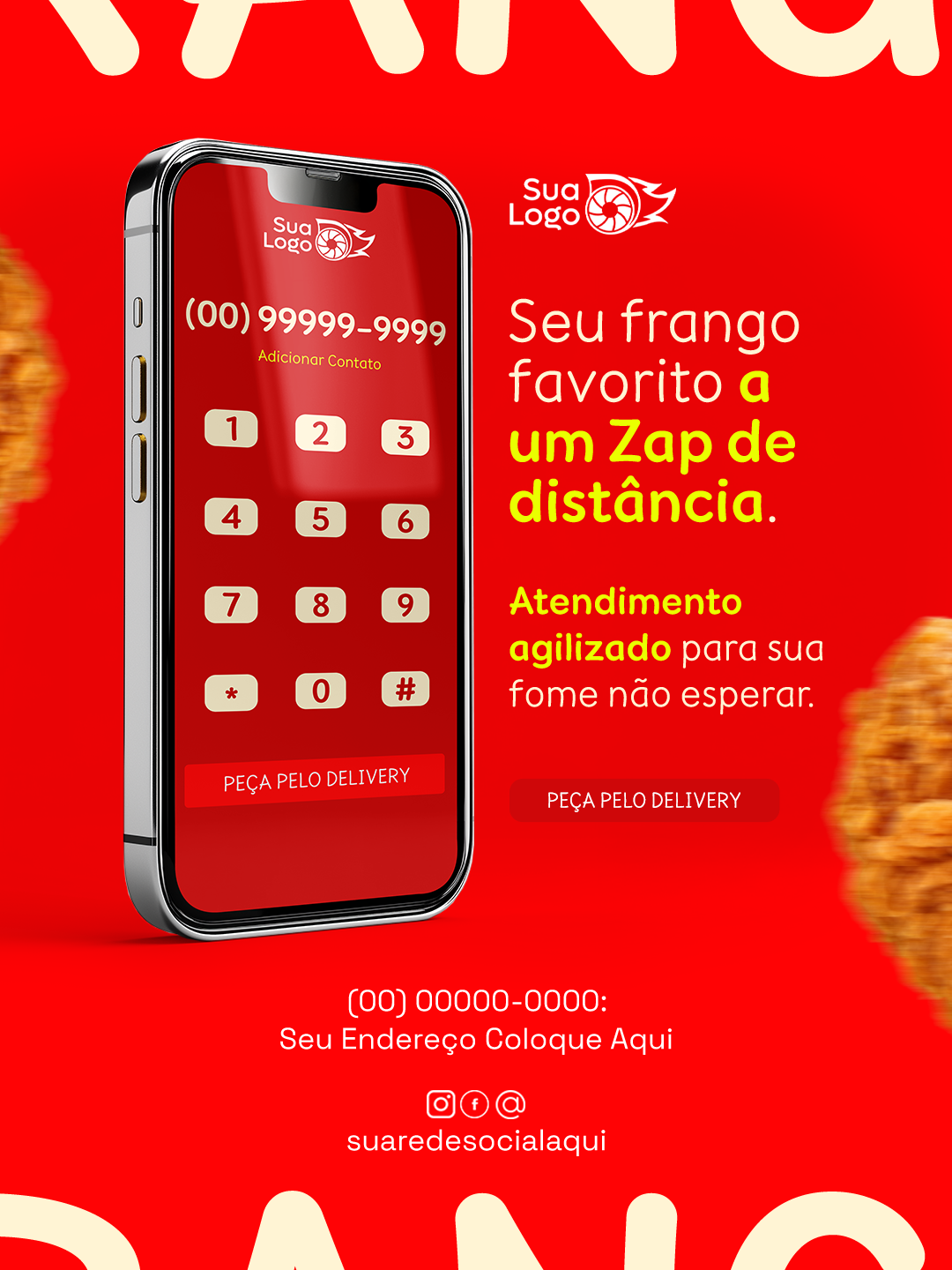 Prévia da coleção Coleção de Artes para Loja de Frango Frito