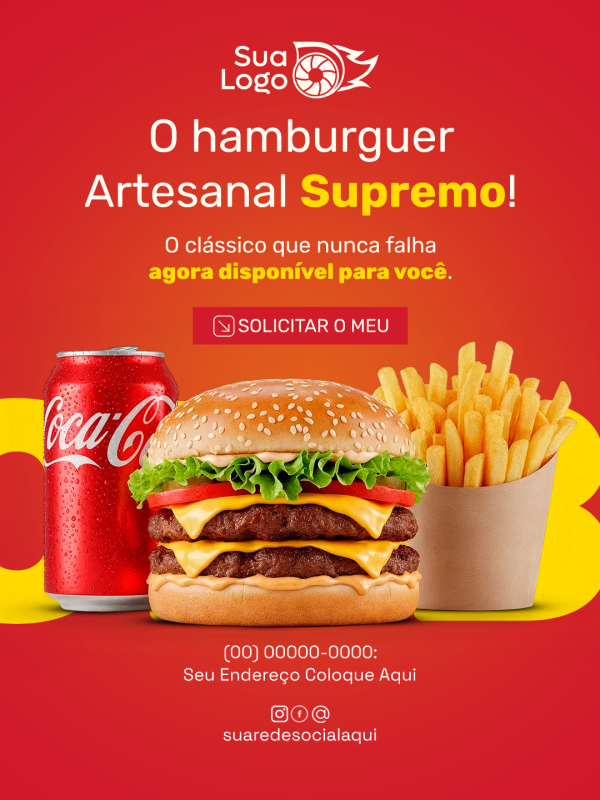 Arte 6 da coleção Coleção de Artes para Hamburgueria