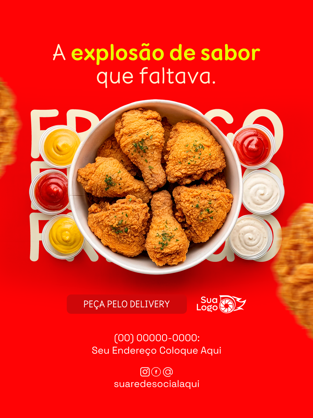 Prévia da coleção Coleção de Artes para Loja de Frango Frito