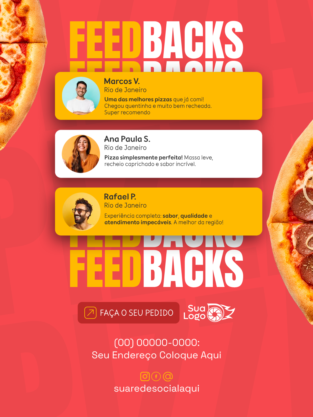 Prévia da coleção Coleção de Artes para Ofertas de Pizzaria