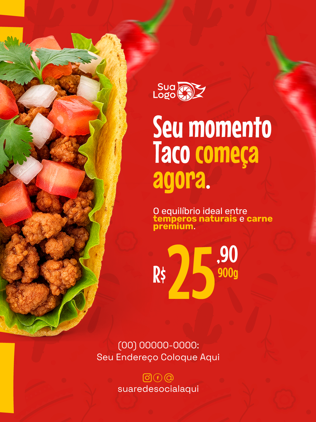 Arte 9 da coleção Coleção de Artes para Restaurante de Comida Mexicana