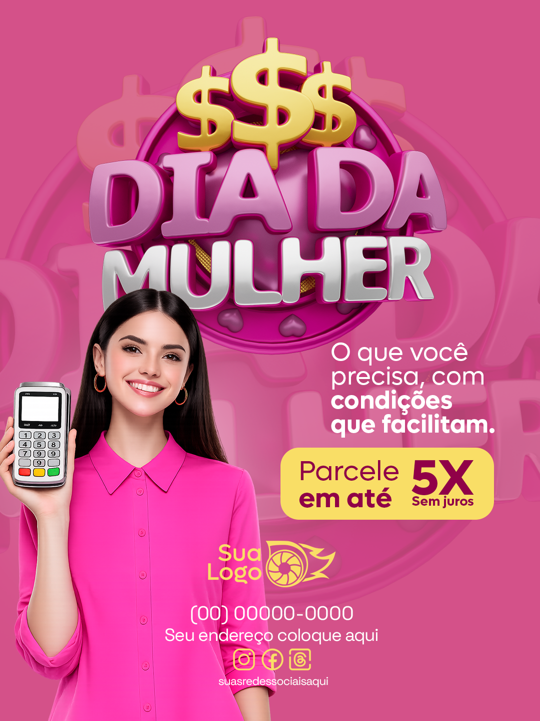 Prévia da coleção Coleção dia da mulher