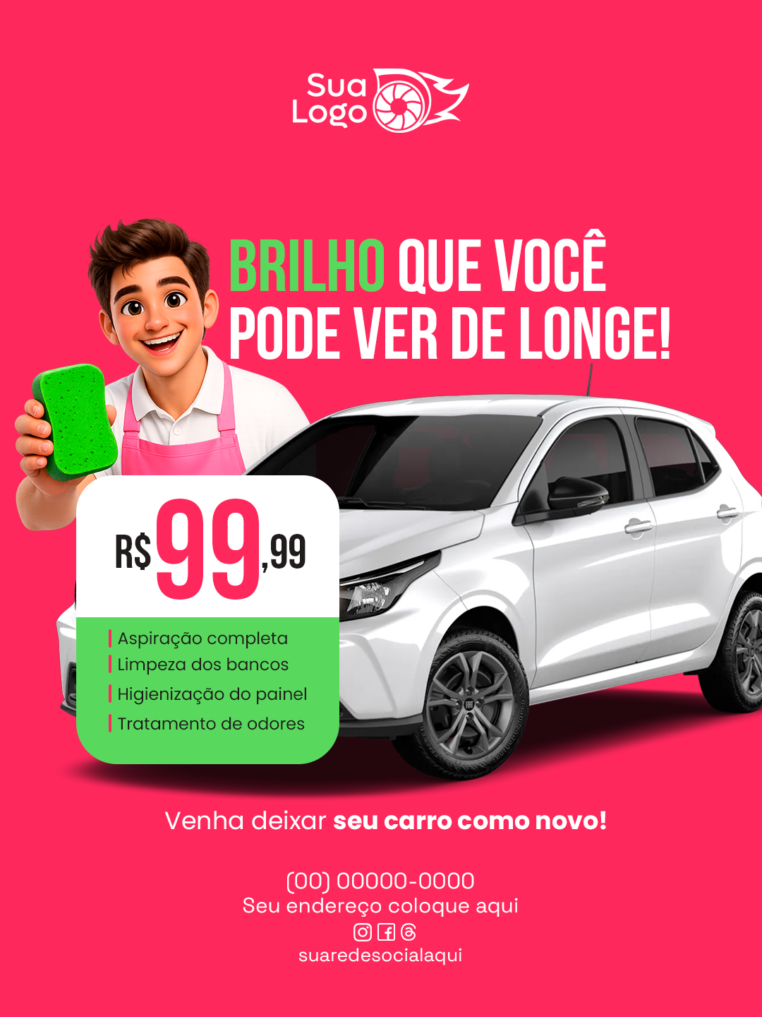 Prévia da coleção Coleção para Lava Rápido