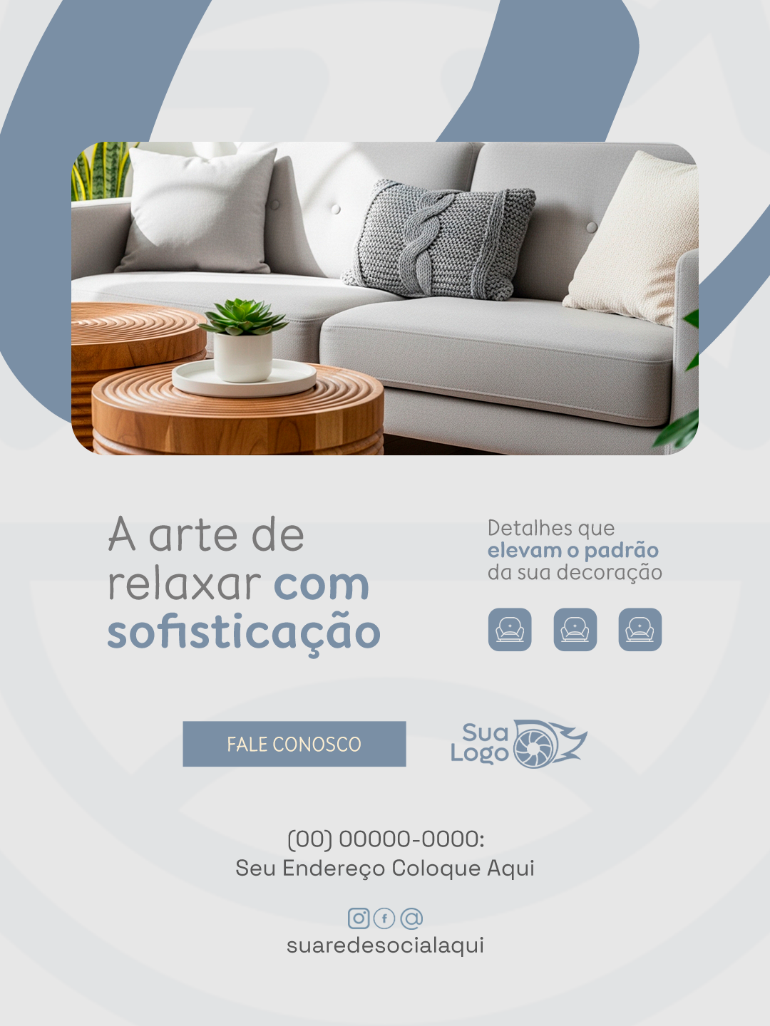 Prévia da coleção Coleção de Artes para Loja de Estofados