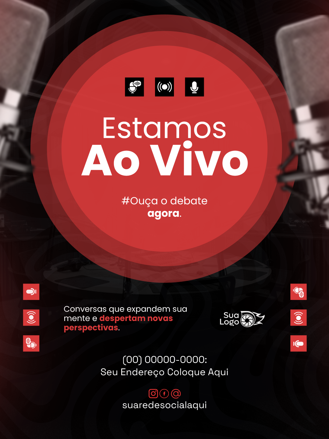 Arte 5 da coleção Coleção de Artes para Podcast