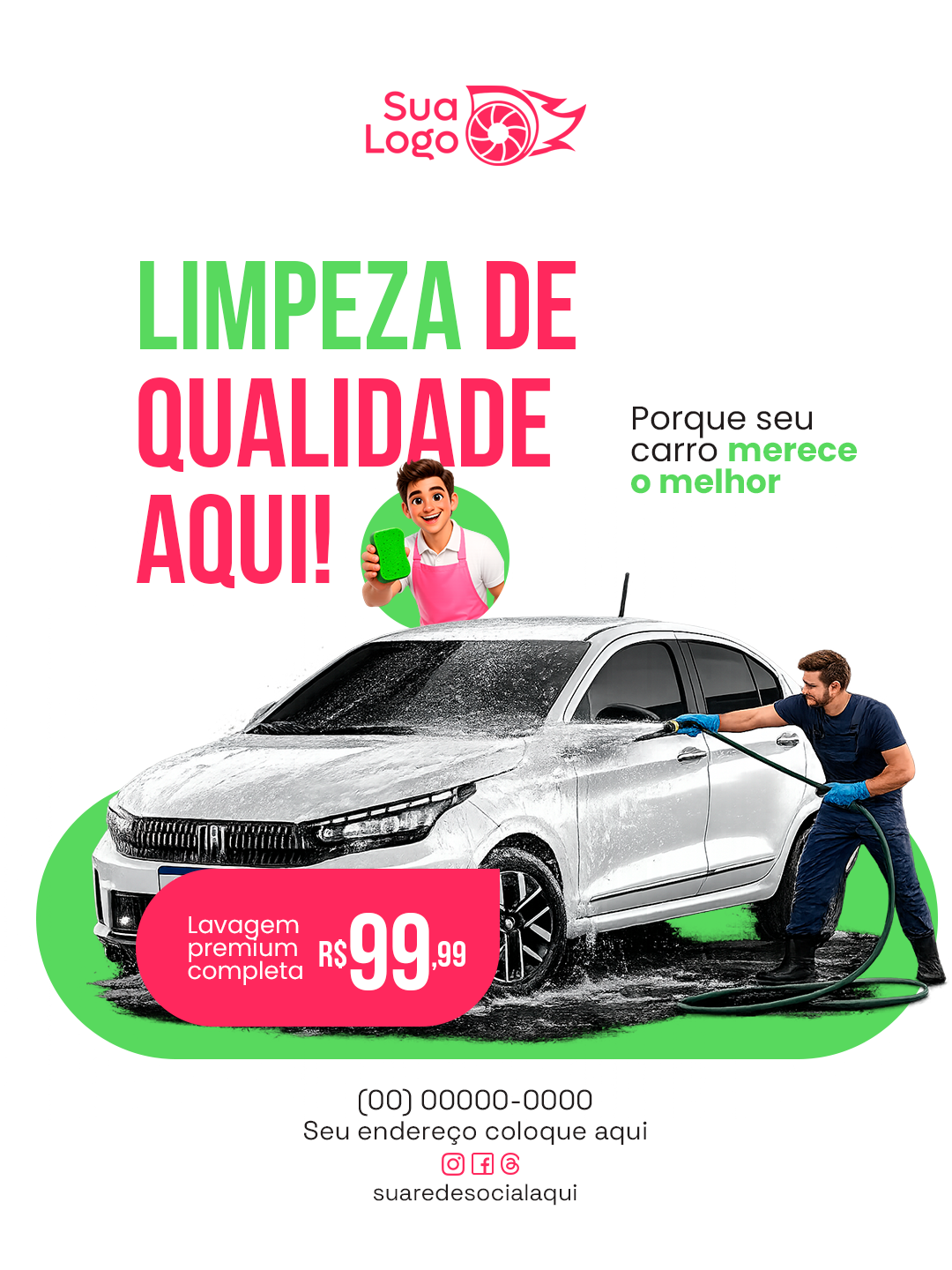 Prévia da coleção Coleção para Lava Rápido