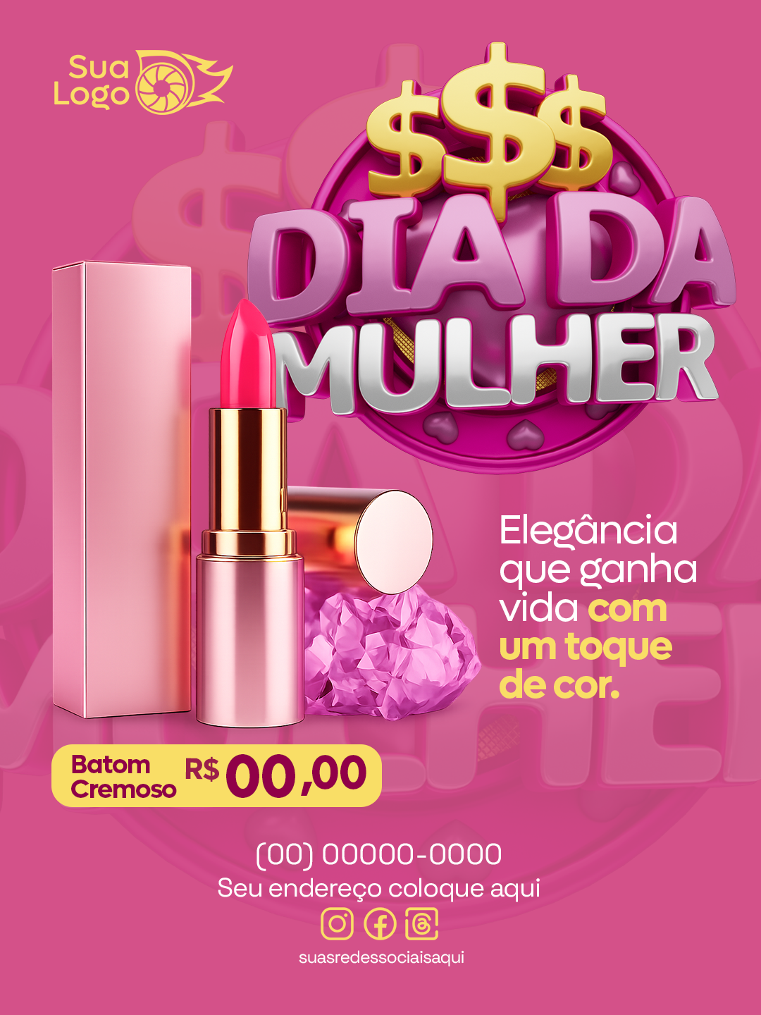 Prévia da coleção Coleção dia da mulher