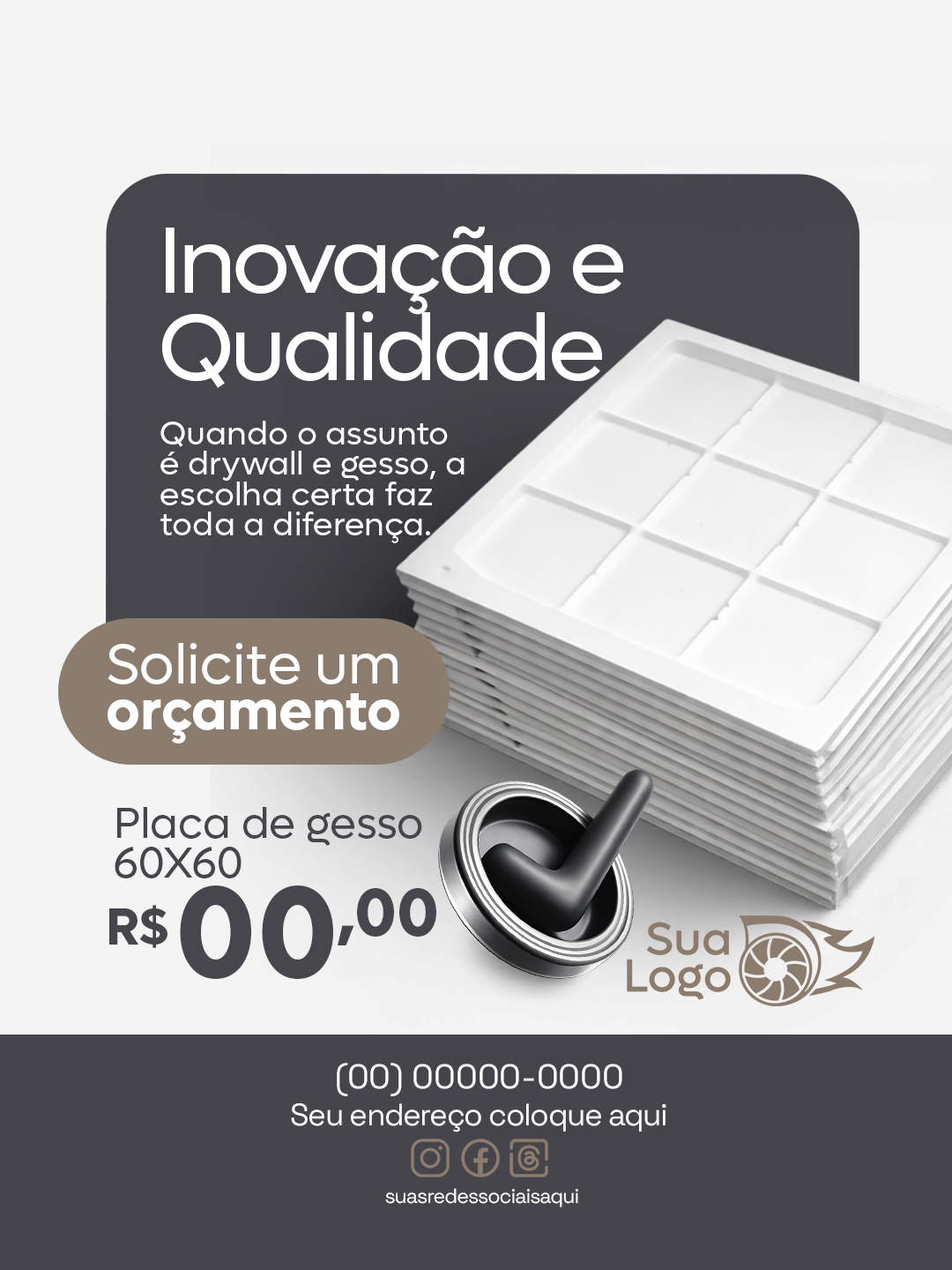 Prévia da coleção Coleção material de construção - Gesso