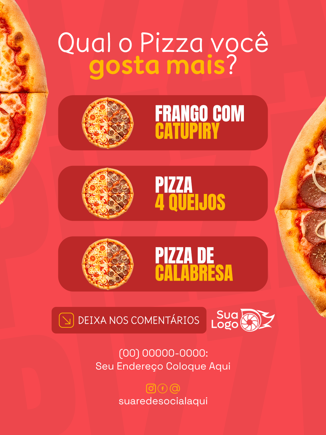 Prévia da coleção Coleção de Artes para Ofertas de Pizzaria