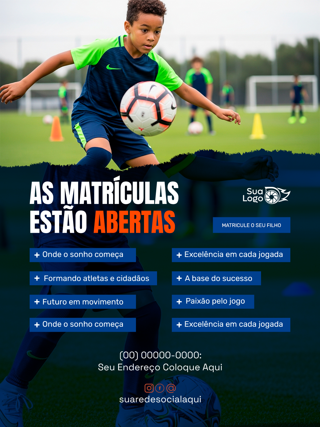 Arte 8 da coleção Coleção de Artes para Escolinha de Futebol