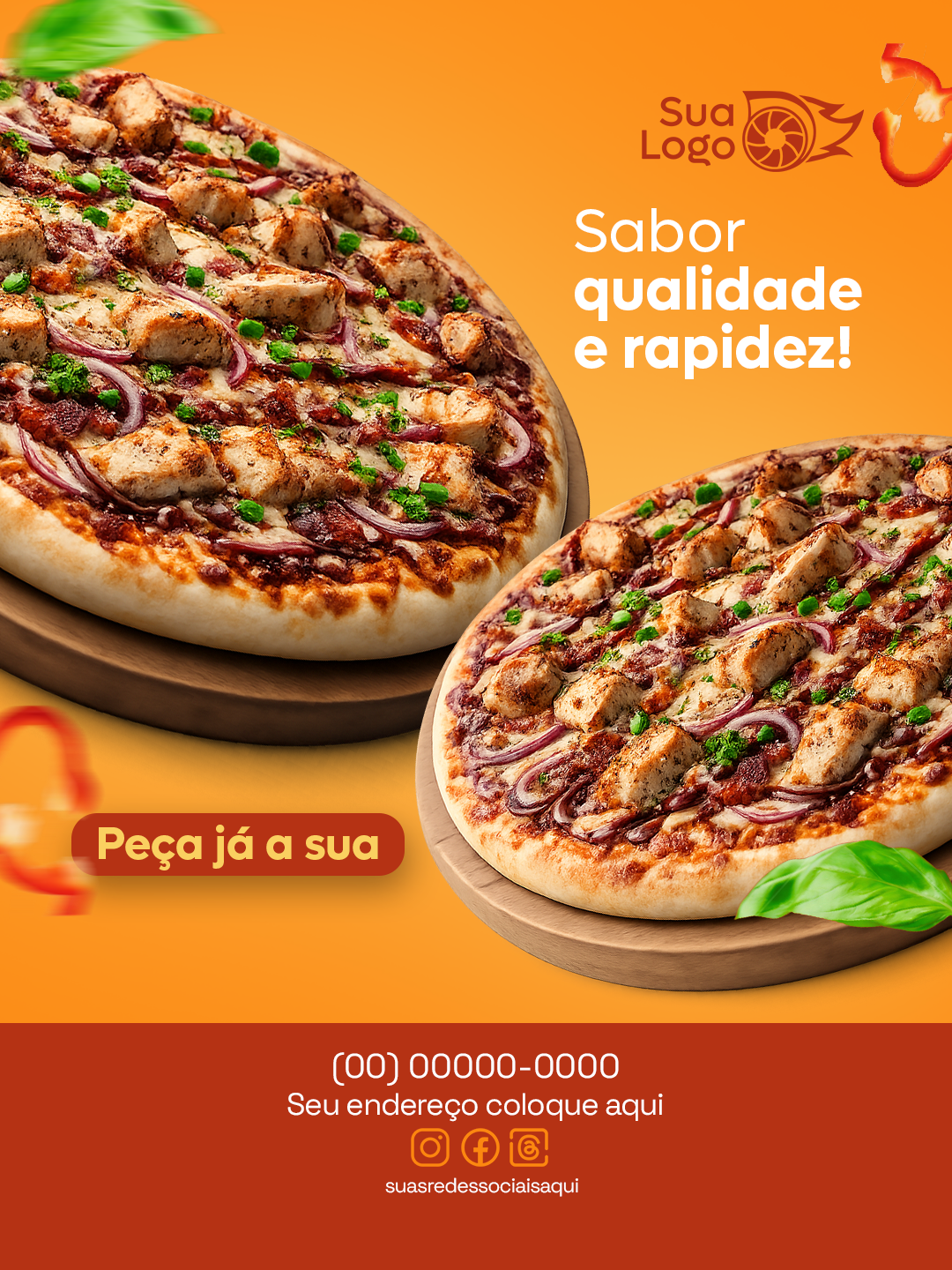 Prévia da coleção Coleção pizzaria