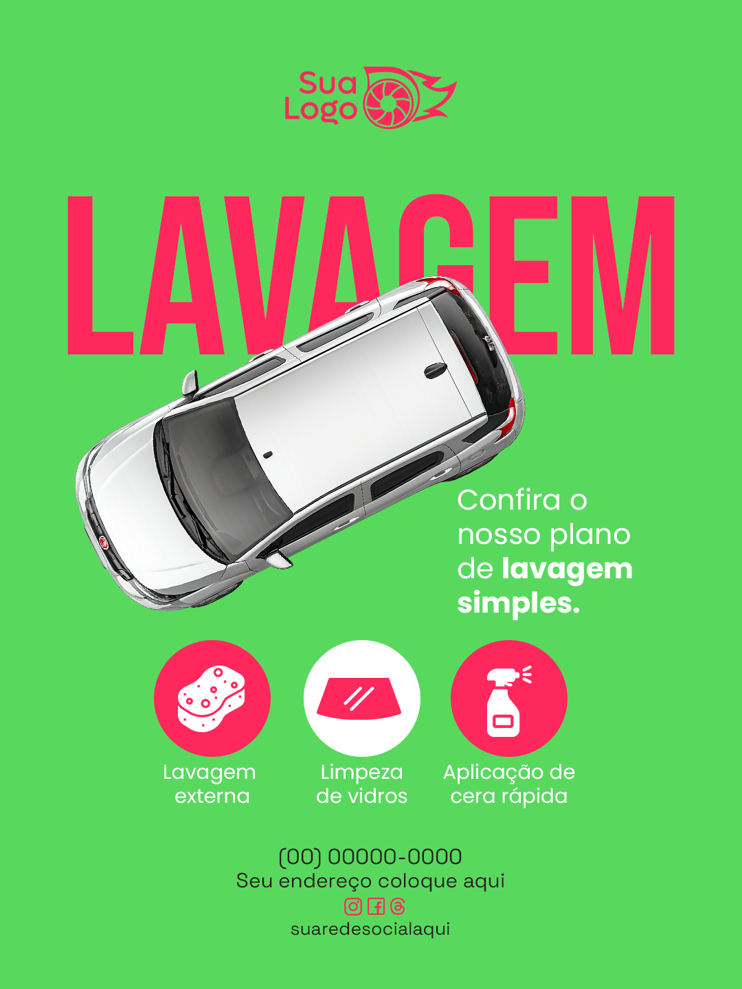 Prévia da coleção Coleção para Lava Rápido