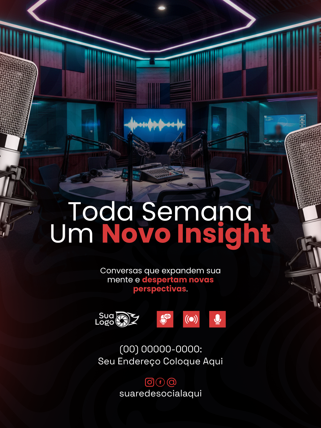 Arte 7 da coleção Coleção de Artes para Podcast