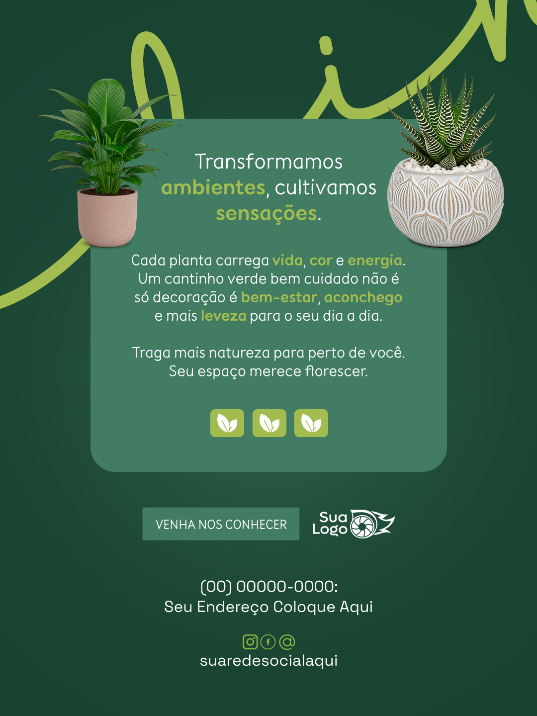 Prévia da coleção Coleção de Artes para Loja de Jardinagem