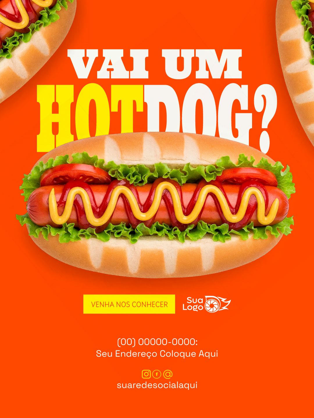 Arte 7 da coleção Coleção de Artes para Loja de Hot Dog