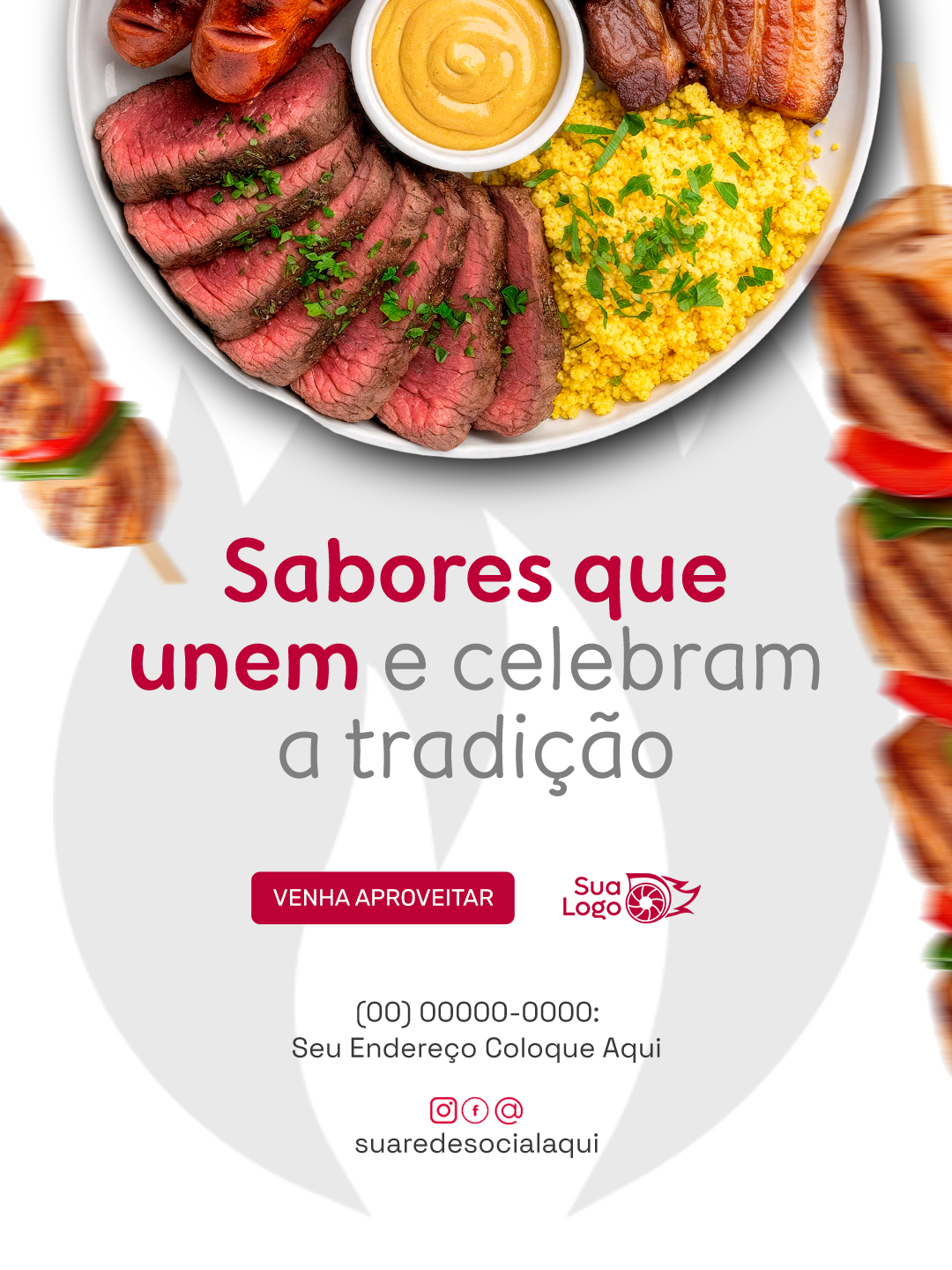 Prévia da coleção Coleção de Artes para Churrascaria