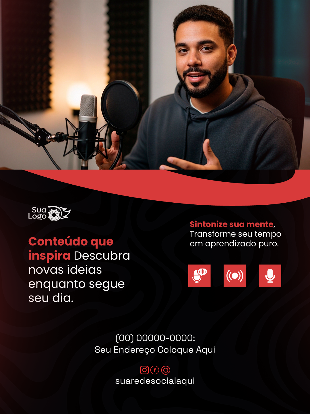 Arte 10 da coleção Coleção de Artes para Podcast