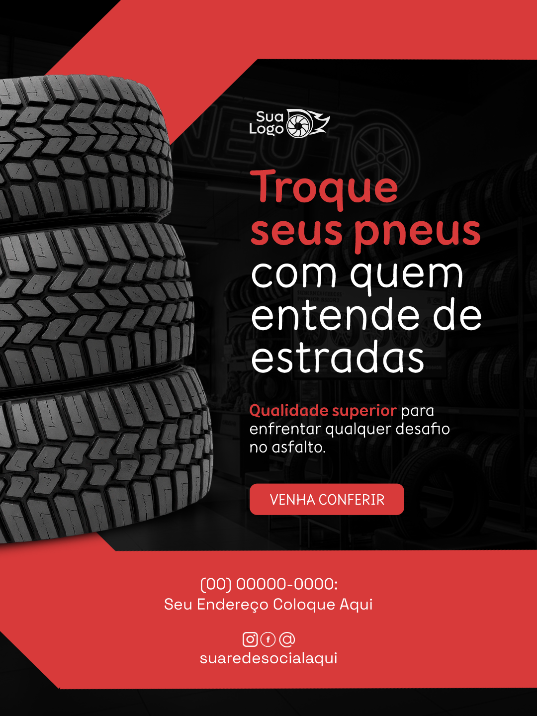 Prévia da coleção Coleção de Artes para Loja de Pneus