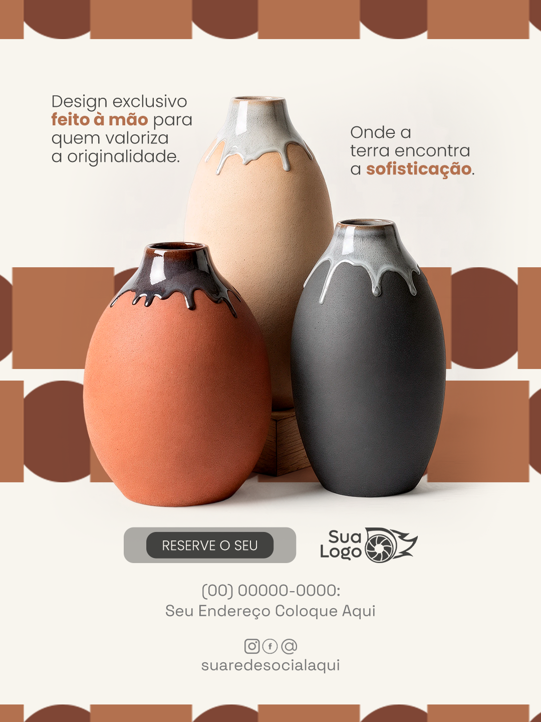 Arte 9 da coleção Coleção de Artes para Loja de Vasos Decorativos e Artesanais