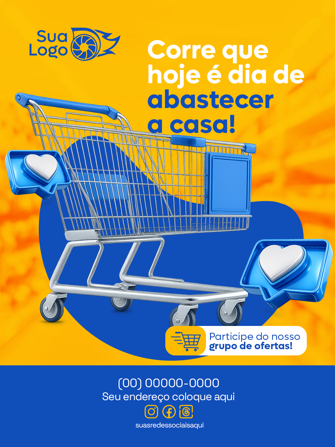 Prévia da coleção Coleção para supermercado ofertas