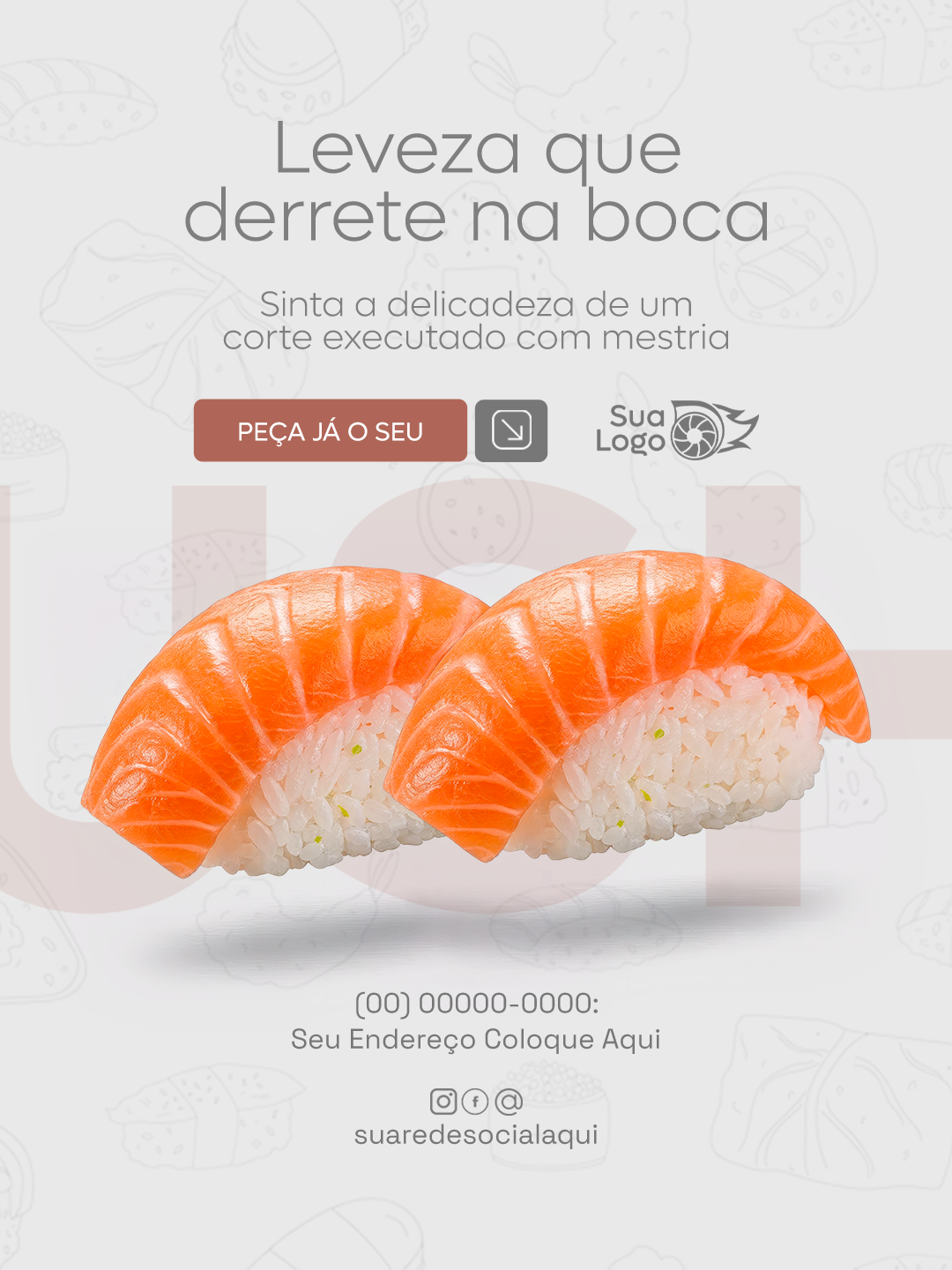 Arte 7 da coleção Coleção de Artes para Sushi Vibes