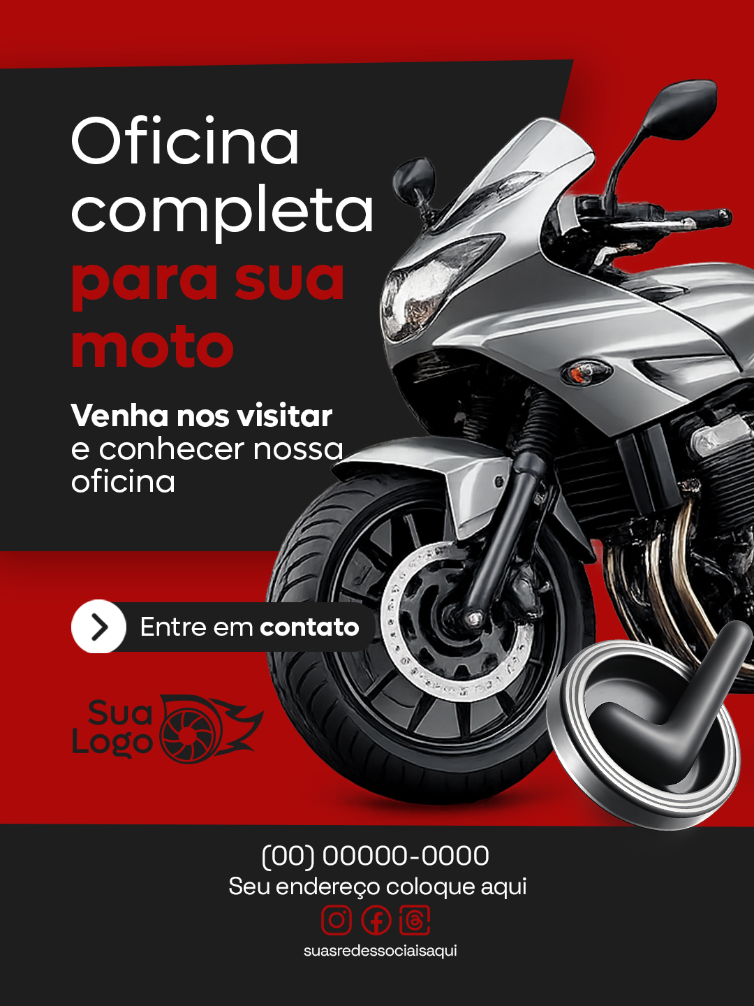 Arte 6 da coleção Coleção oficina de moto