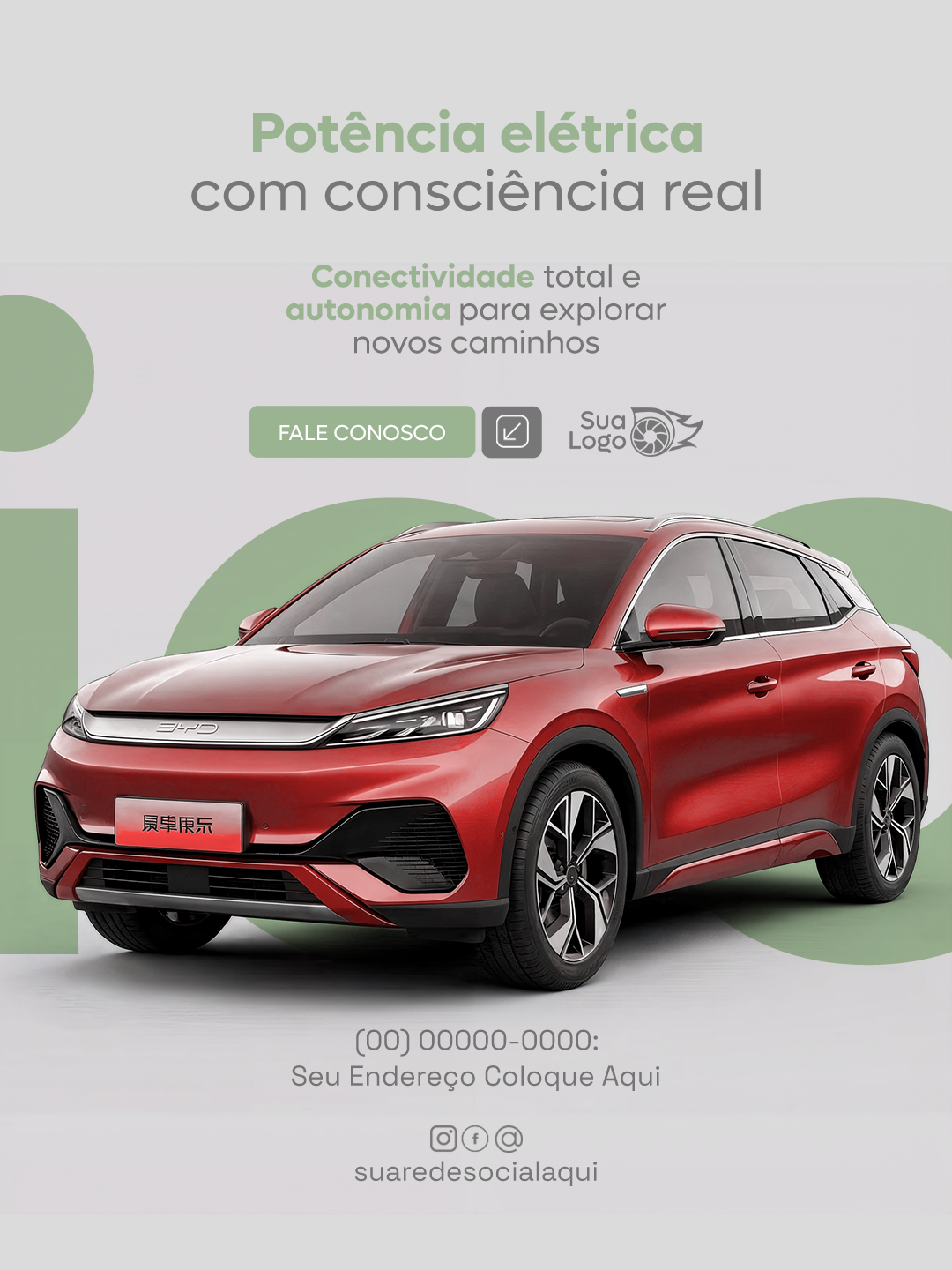 Arte 8 da coleção Coleção de Artes para Carros Elétricos Concessionária