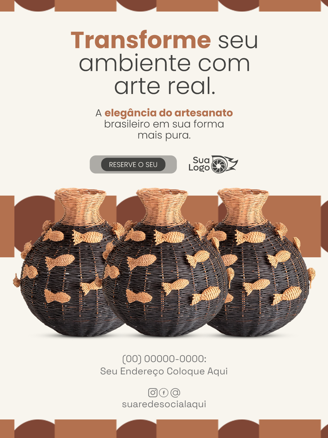 Arte 6 da coleção Coleção de Artes para Loja de Vasos Decorativos e Artesanais