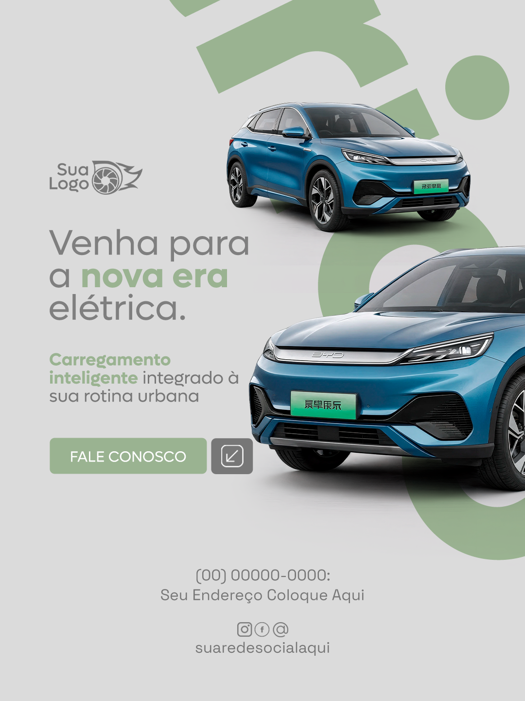 Prévia da coleção Coleção de Artes para Carros Elétricos Concessionária